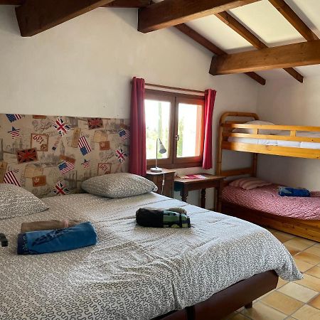 Villa Lazuel, Piscine Privative Chauffee, Vue Panoramique Et Jardin Clos Aubenas Luaran gambar