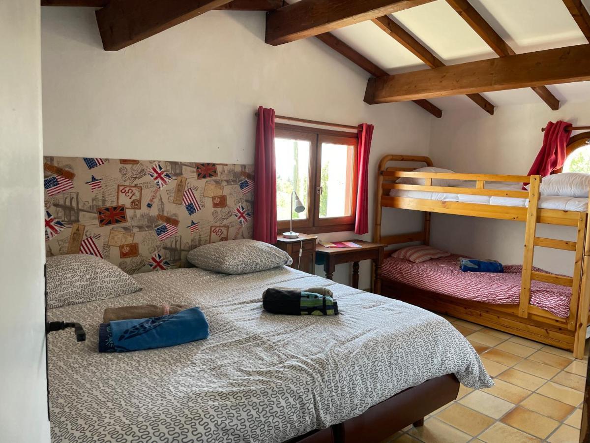 Villa Lazuel, Piscine Privative Chauffee, Vue Panoramique Et Jardin Clos Aubenas Luaran gambar